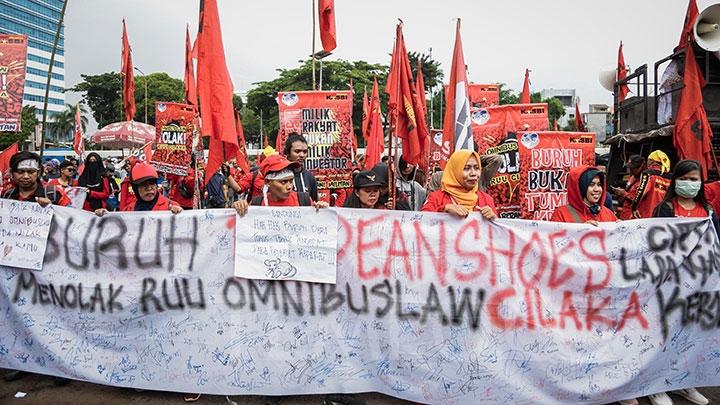 Demo Menolak Omnibus Law Digelar di 38 Provinsi