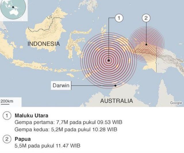 Maluku Barat Daya diguncang gempa