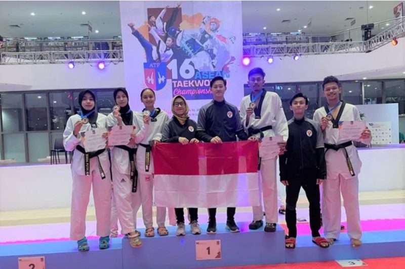 Taekwondo Indonesia Panen Emas dari Filipina